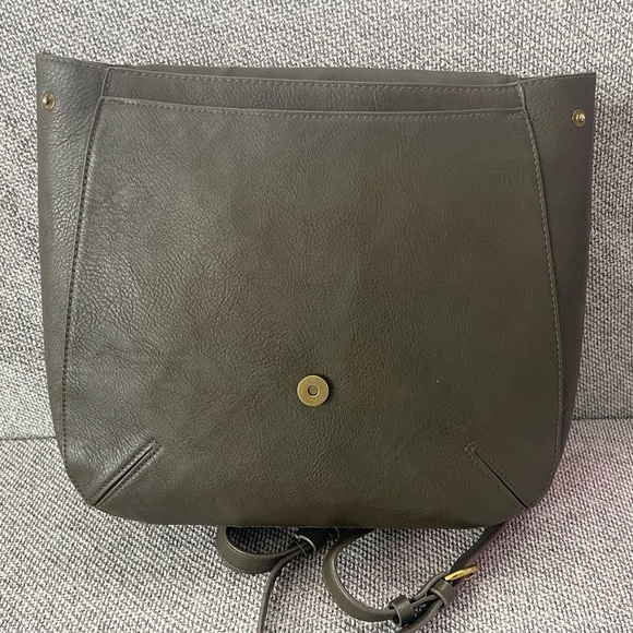 Universal Thread Olive and Dark Brown Women's Backpack - Picture 16 of 16